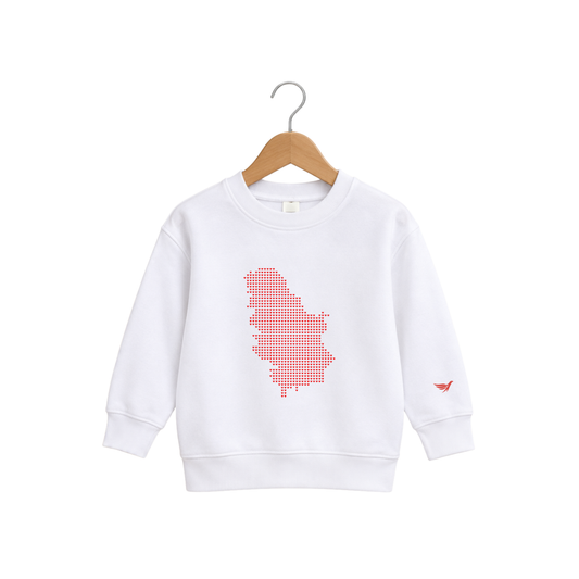 Dečija dukserica - Mapa srca (Devojčica)