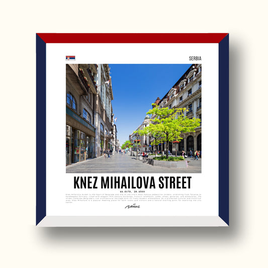Minijatura Trobojna - Knez Mihailova