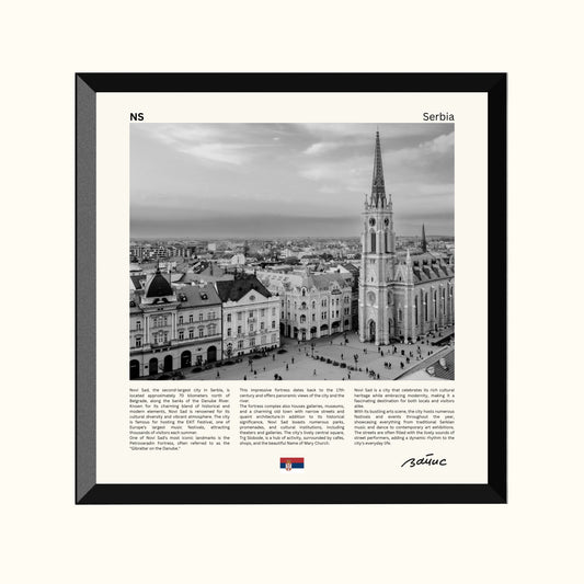 Minijatura crni ram - B&W Novi Sad